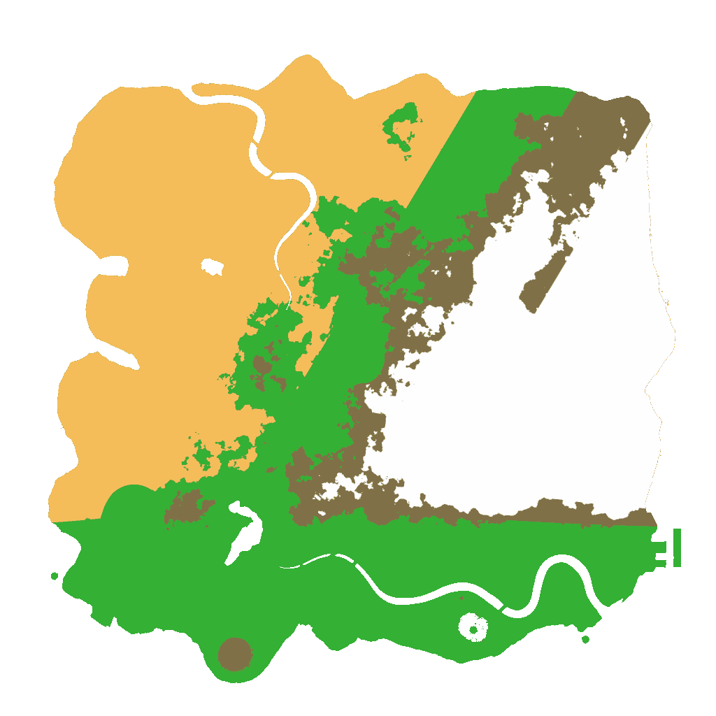 Biome Rust Map: Custom Map