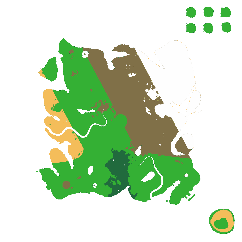 Biome Rust Map: Custom Map