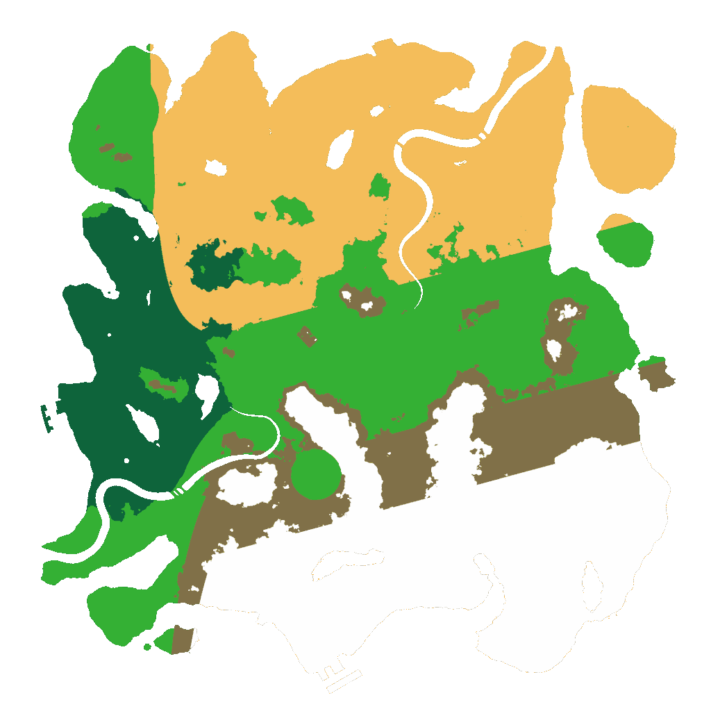 Biome Rust Map: Custom Map