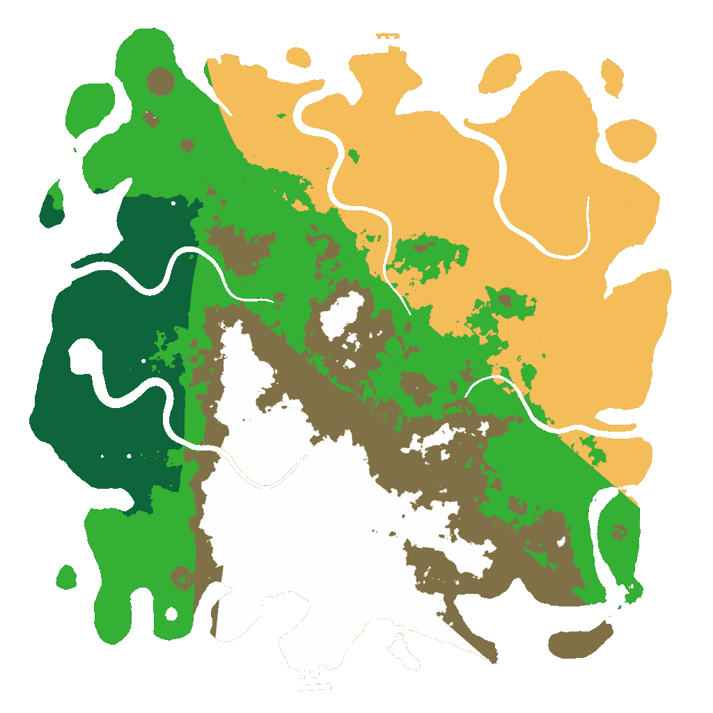 Biome Rust Map: Custom Map