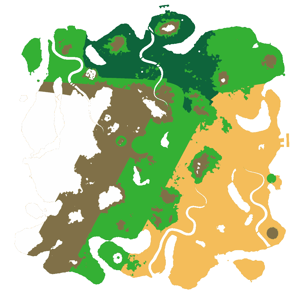 Biome Rust Map: Custom Map