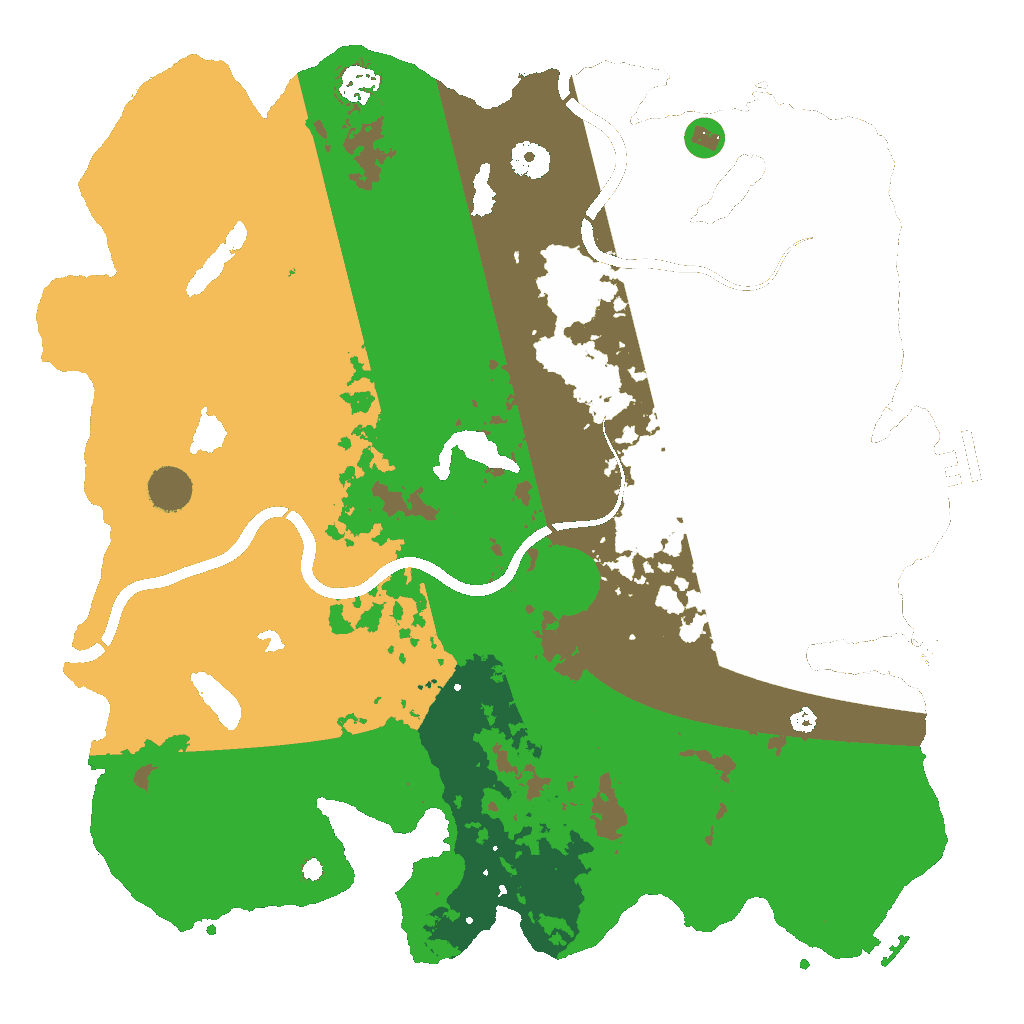 Biome Rust Map: Custom Map