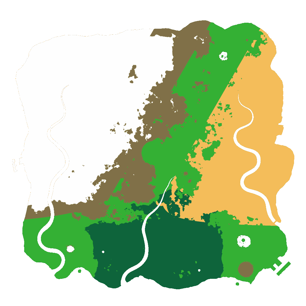 Biome Rust Map: Custom Map