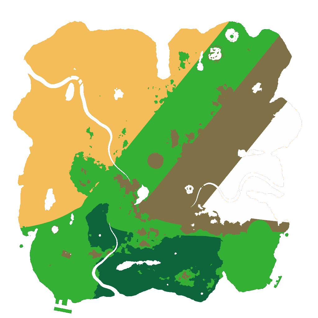 Biome Rust Map: Custom Map