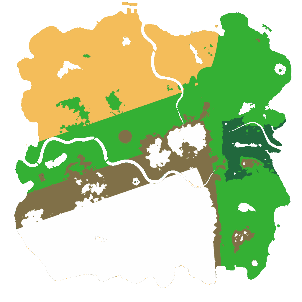 Biome Rust Map: Custom Map
