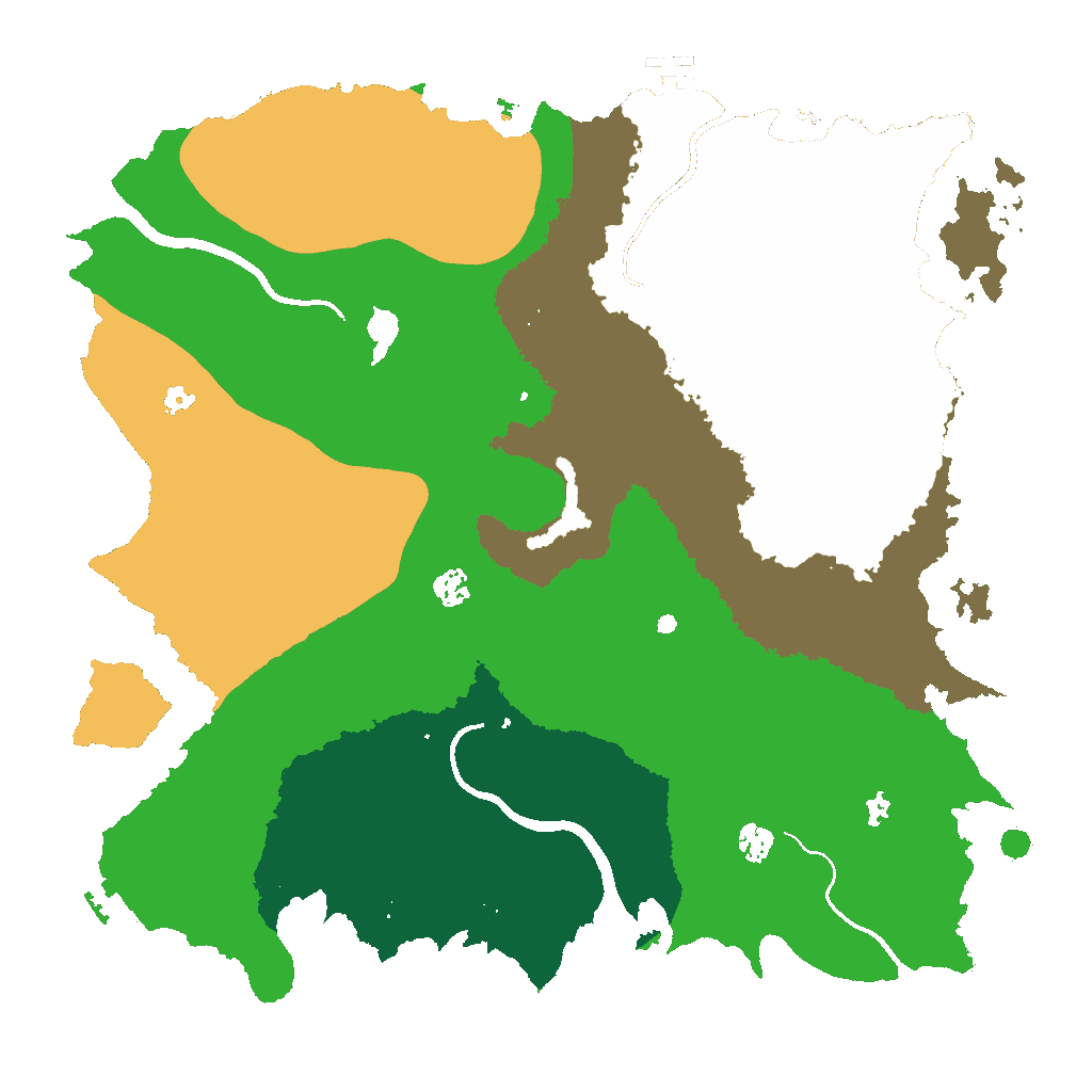 Biome Rust Map: Custom Map