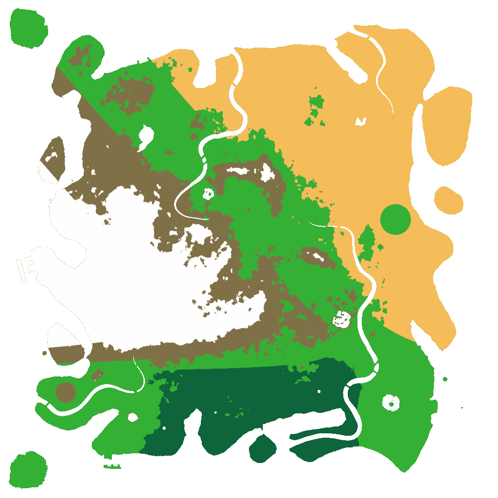 Biome Rust Map: Custom Map