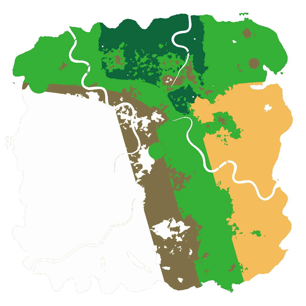 Biome Rust Map: Custom Map