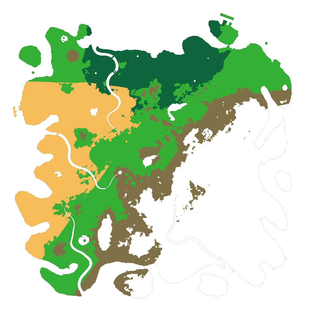 Biome Rust Map: Custom Map