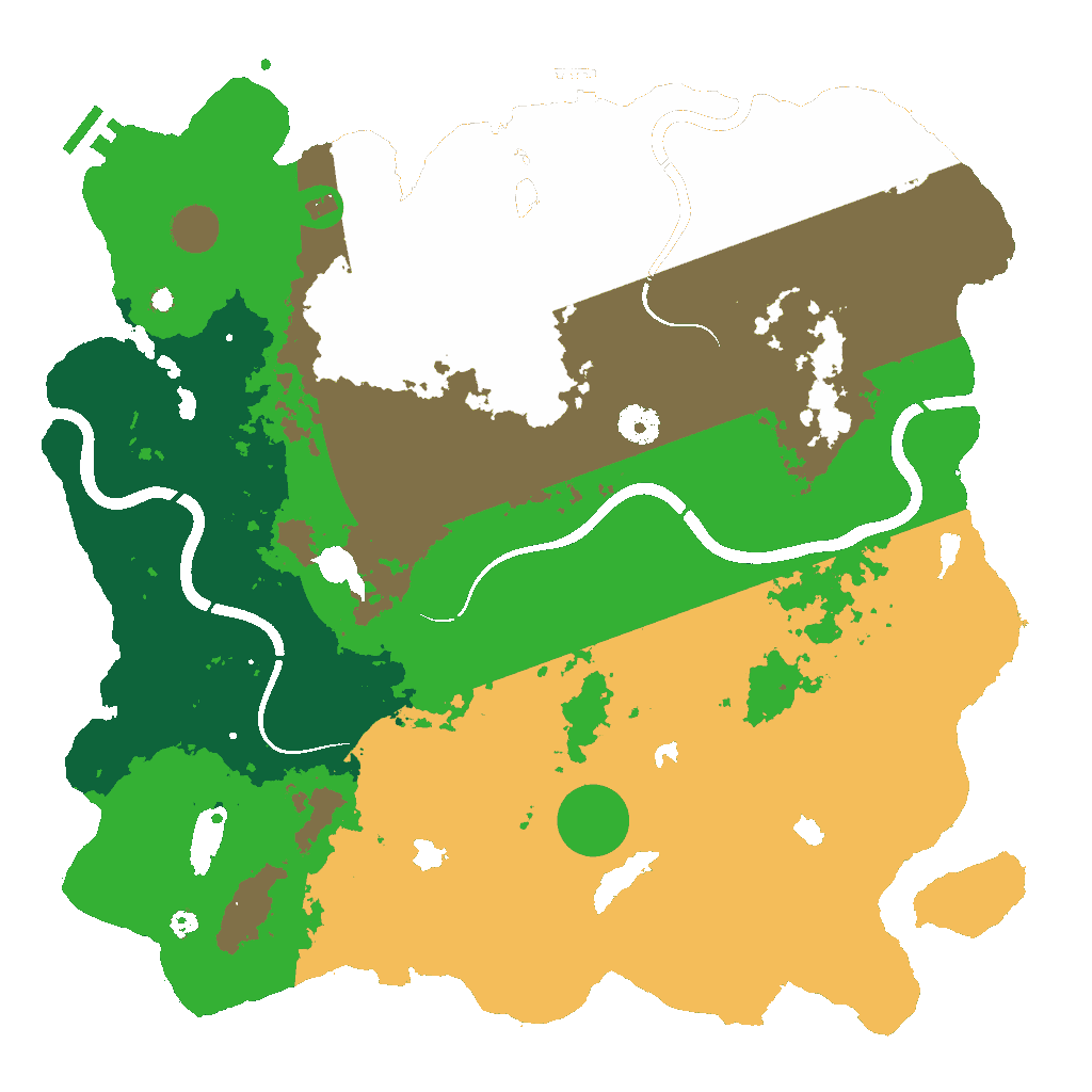 Biome Rust Map: Custom Map