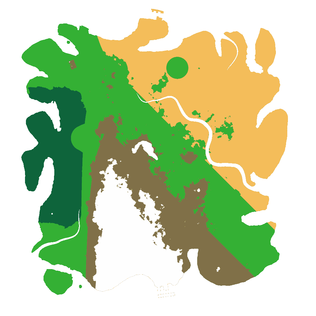 Biome Rust Map: Custom Map