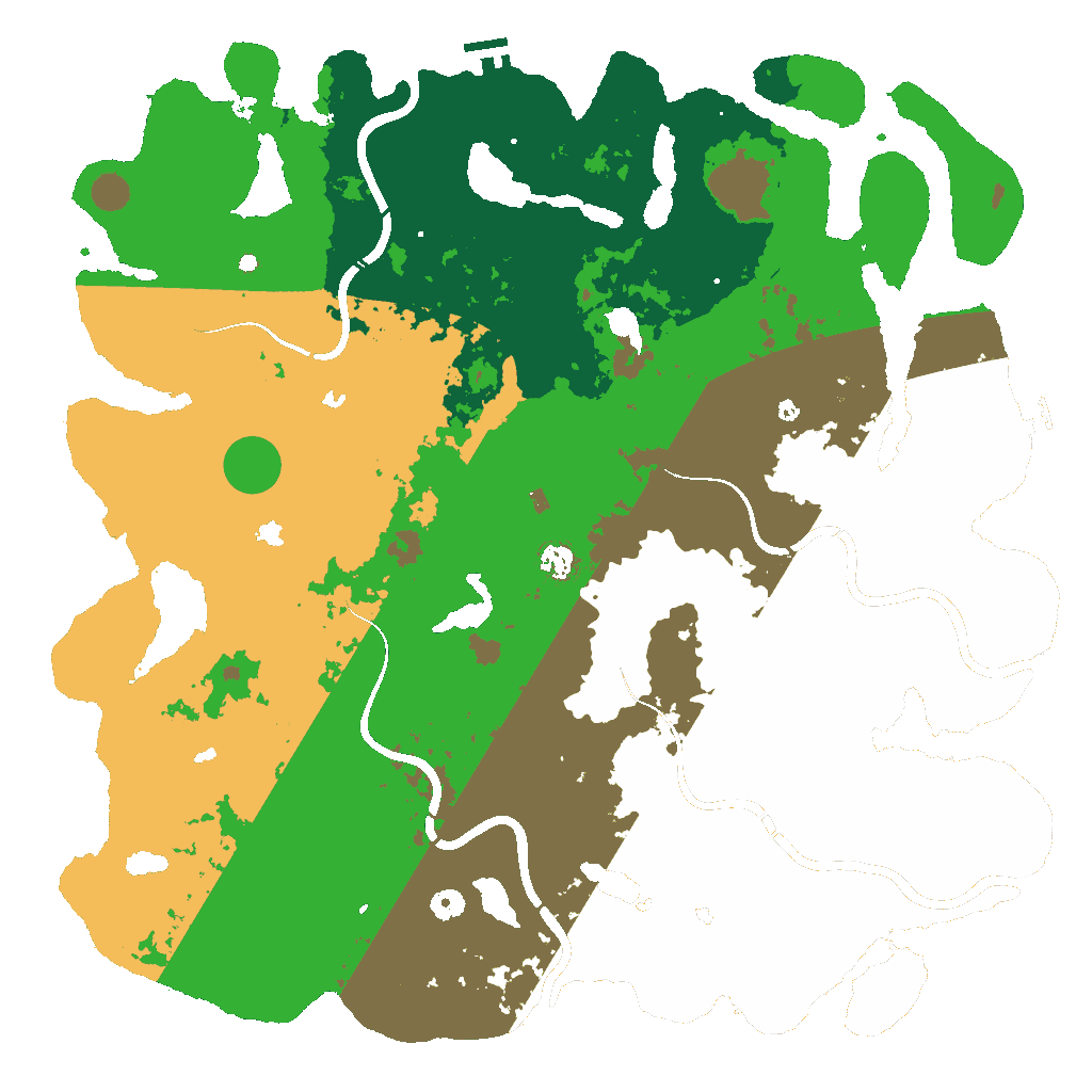 Biome Rust Map: Custom Map