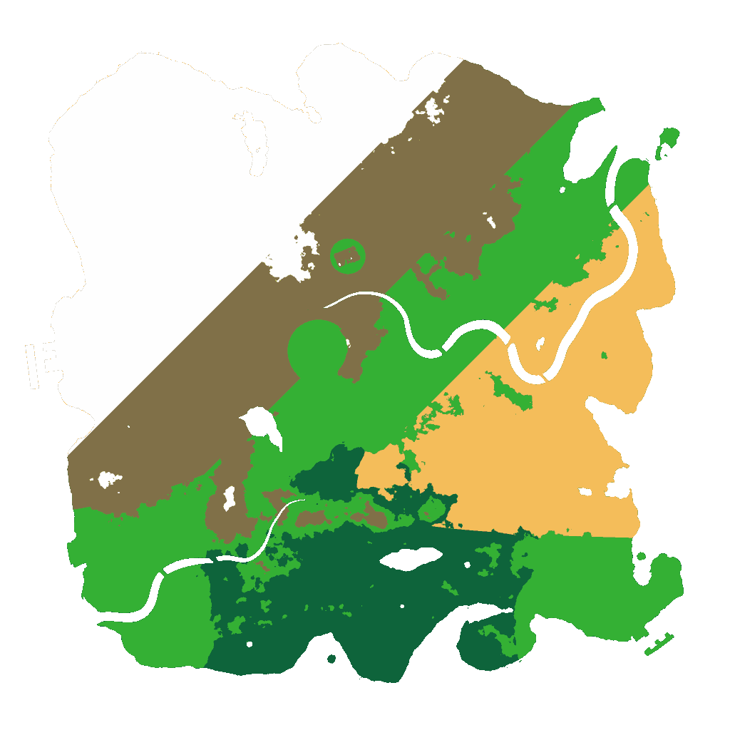 Biome Rust Map: Custom Map