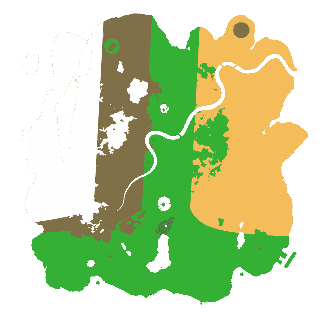 Biome Rust Map: Custom Map