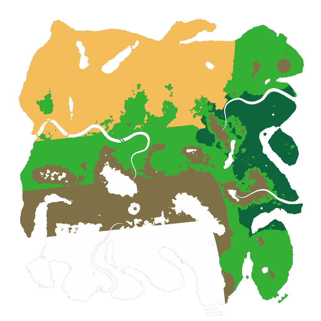 Biome Rust Map: Custom Map