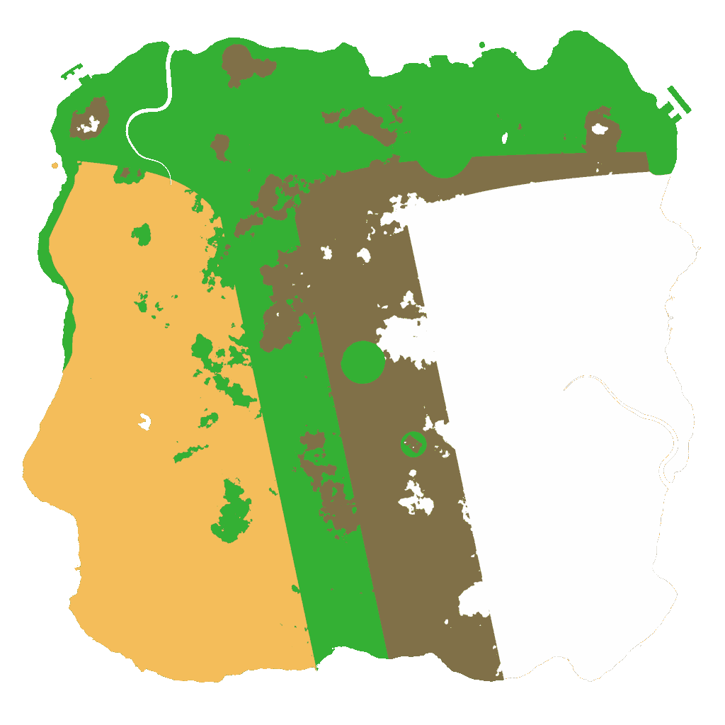 Biome Rust Map: Custom Map
