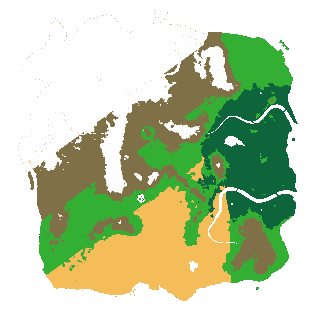 Biome Rust Map: Custom Map