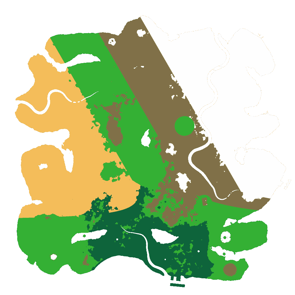 Biome Rust Map: Custom Map