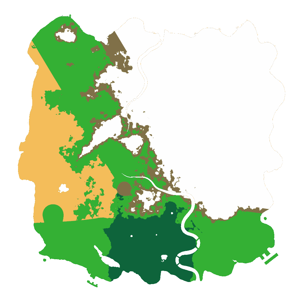 Biome Rust Map: Custom Map