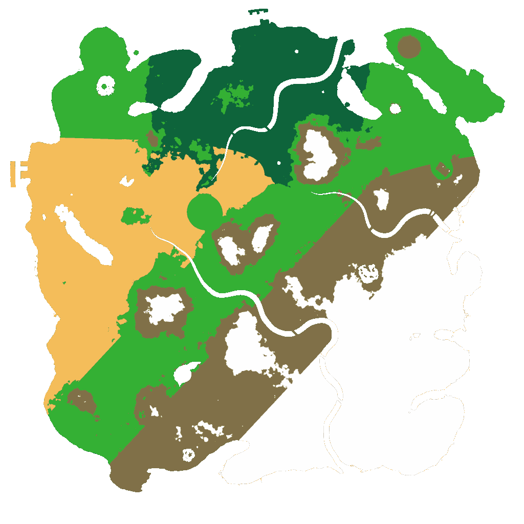 Biome Rust Map: Custom Map