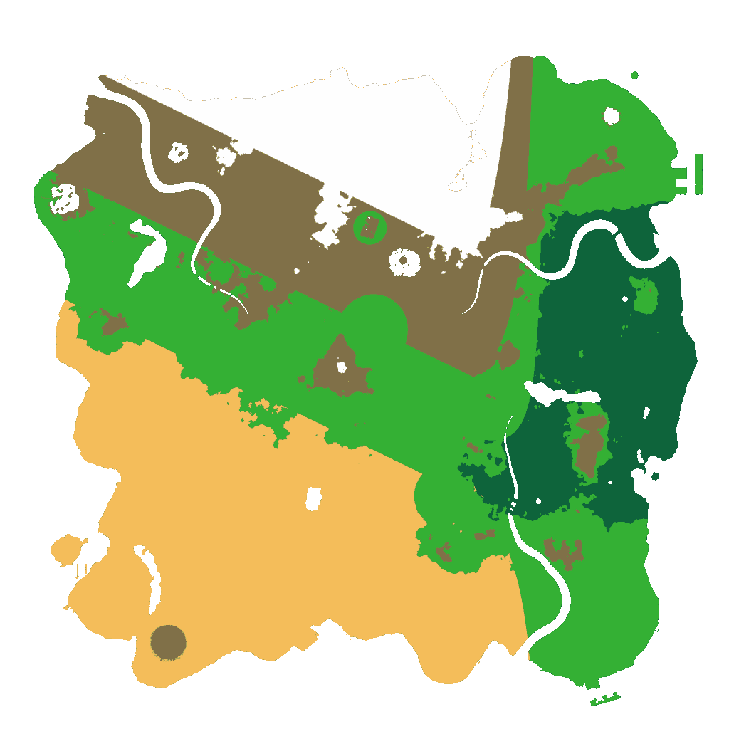 Biome Rust Map: Custom Map