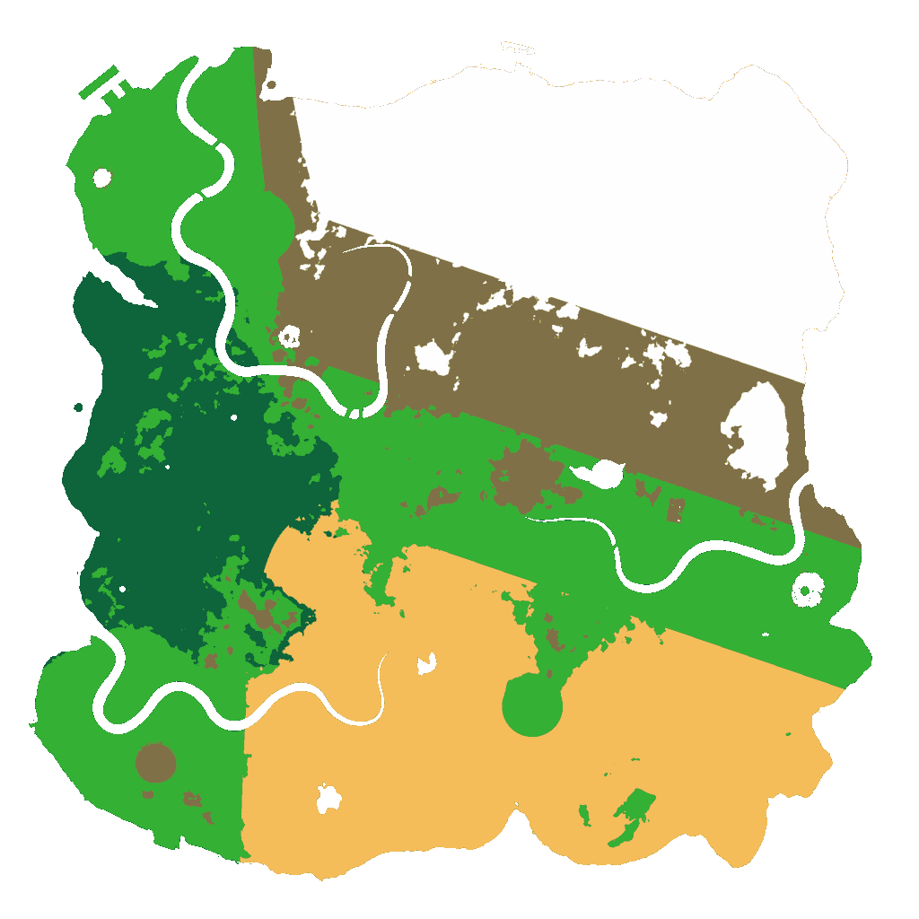 Biome Rust Map: Custom Map