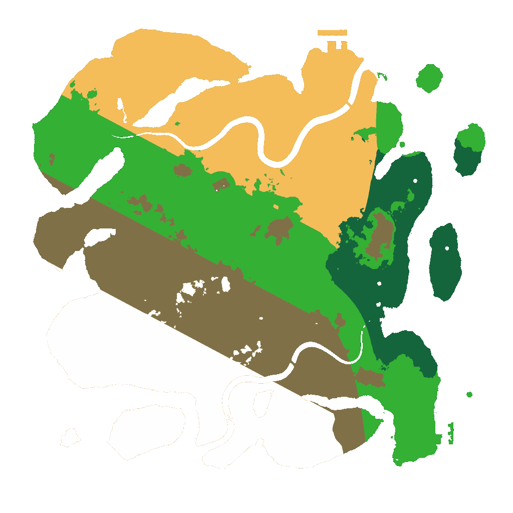 Biome Rust Map: Custom Map