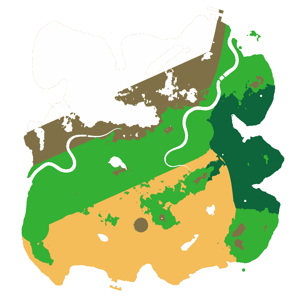 Biome Rust Map: Custom Map
