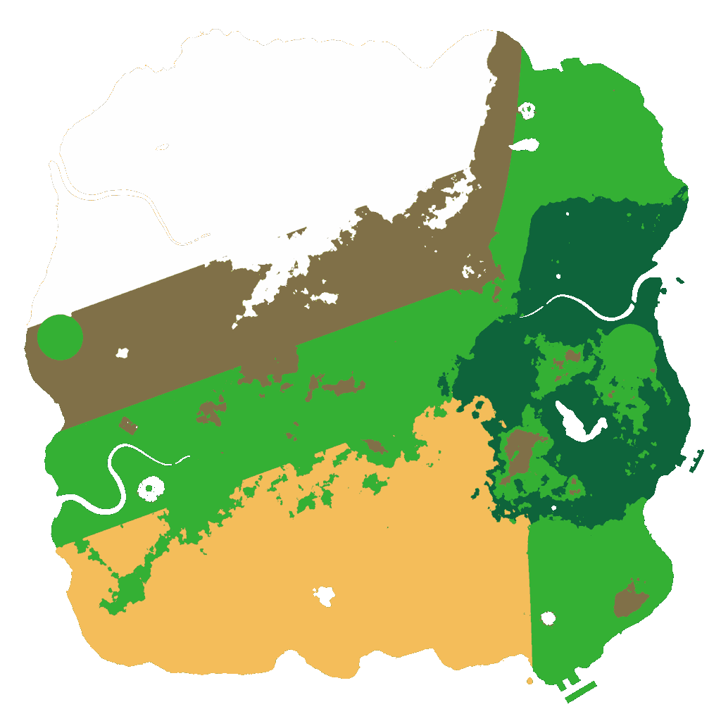 Biome Rust Map: Custom Map