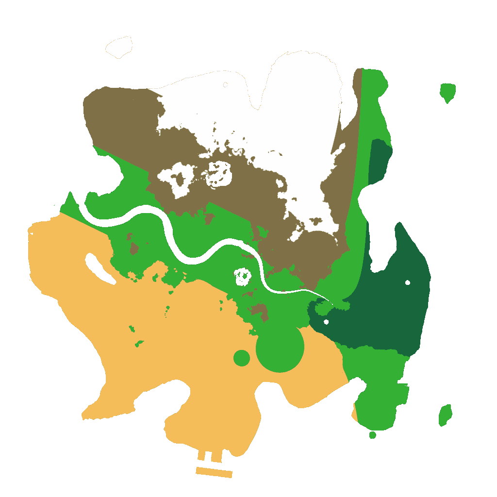 Biome Rust Map: Custom Map