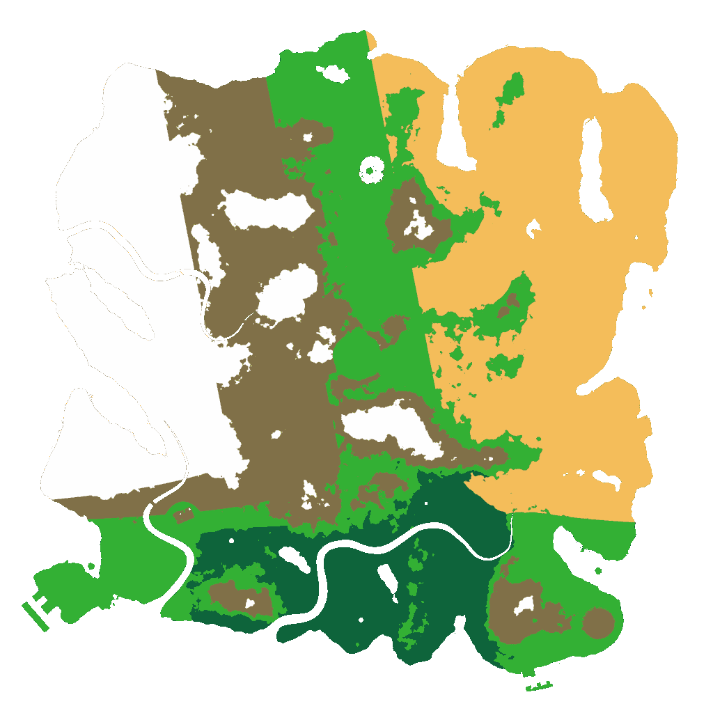 Biome Rust Map: Custom Map
