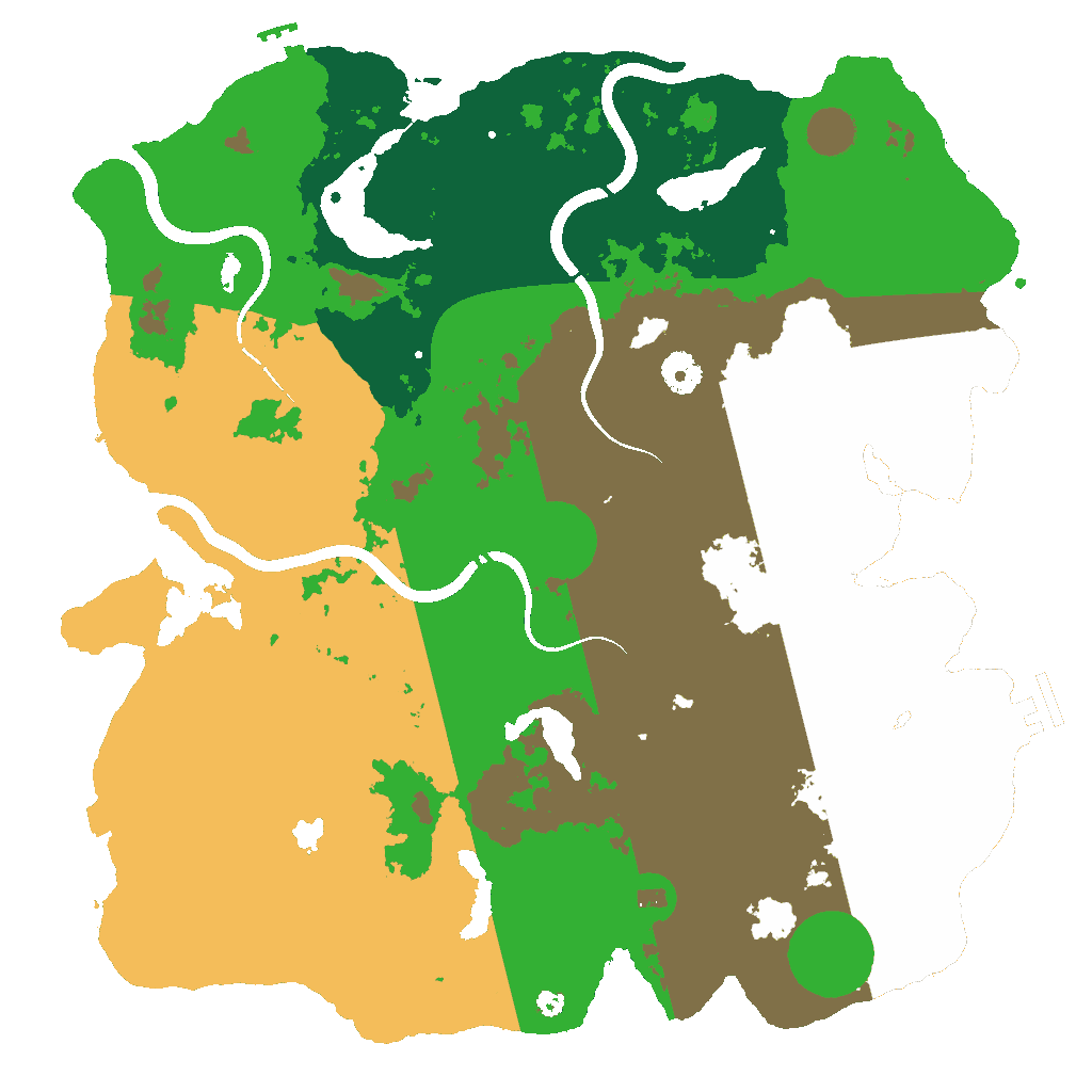 Biome Rust Map: Custom Map