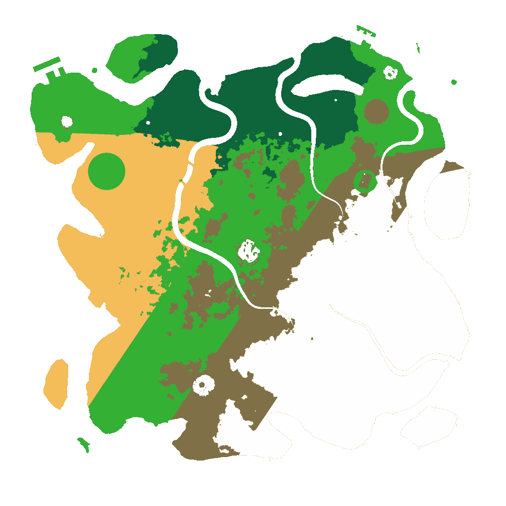 Biome Rust Map: Custom Map