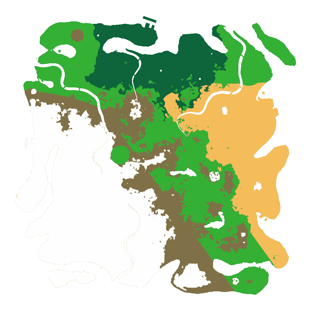 Biome Rust Map: Custom Map