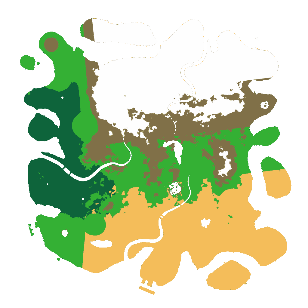 Biome Rust Map: Custom Map