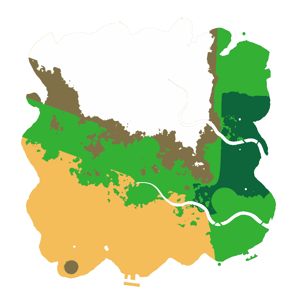 Biome Rust Map: Custom Map