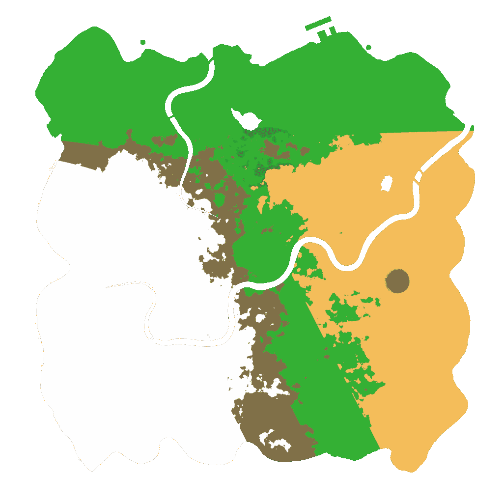 Biome Rust Map: Custom Map