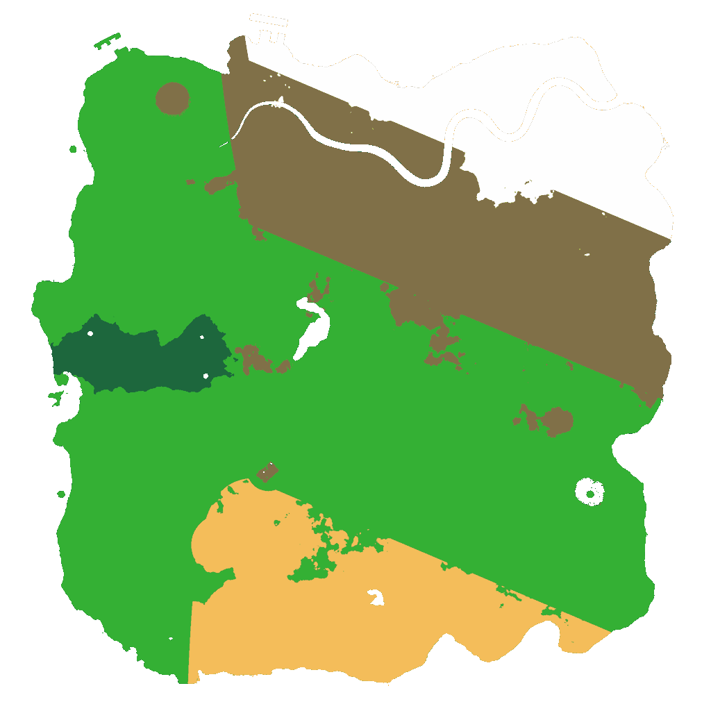 Biome Rust Map: Custom Map