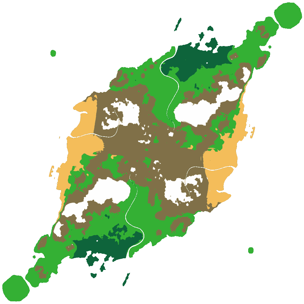 Biome Rust Map: Custom Map