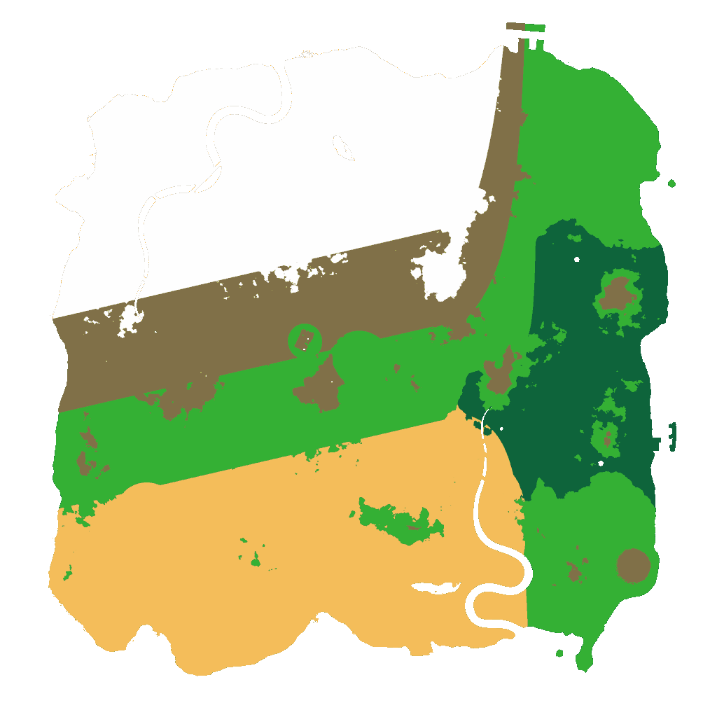 Biome Rust Map: Custom Map