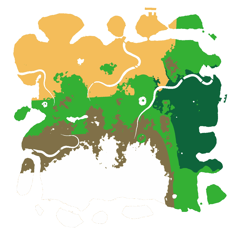 Biome Rust Map: Custom Map