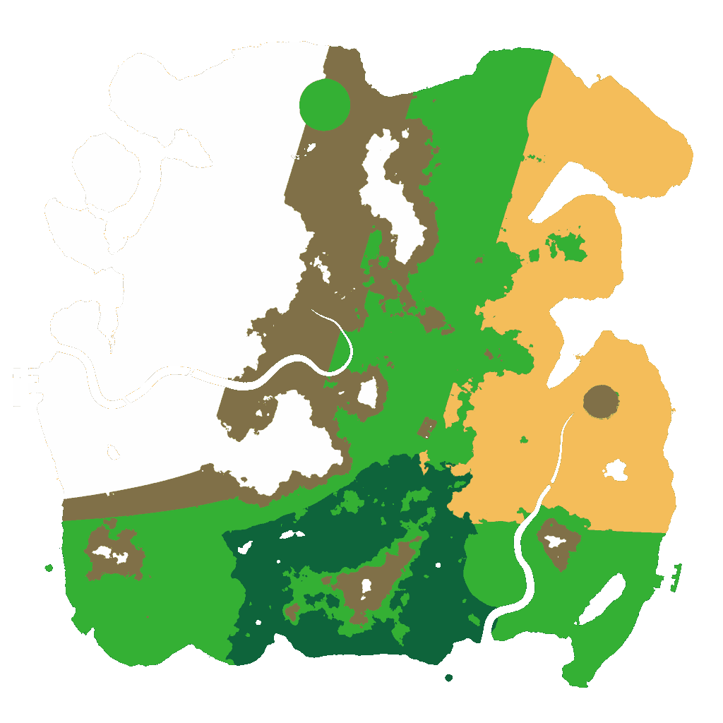 Biome Rust Map: Custom Map