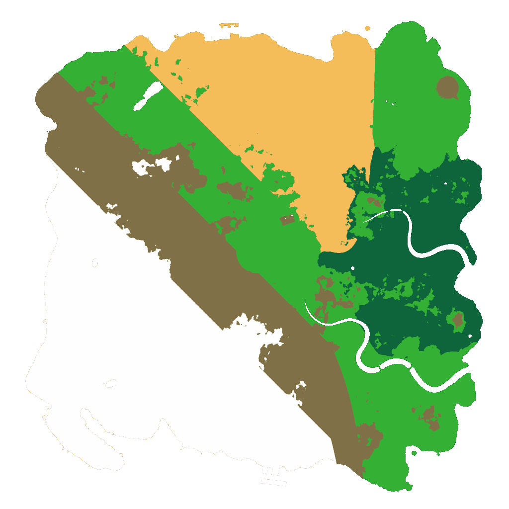 Biome Rust Map: Custom Map