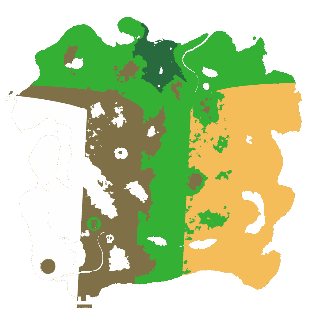 Biome Rust Map: Custom Map