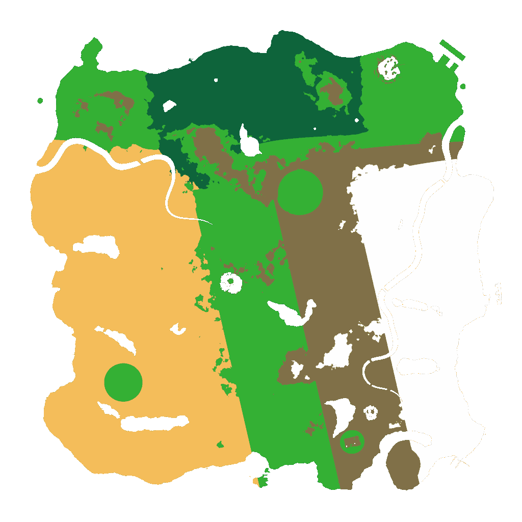 Biome Rust Map: Custom Map