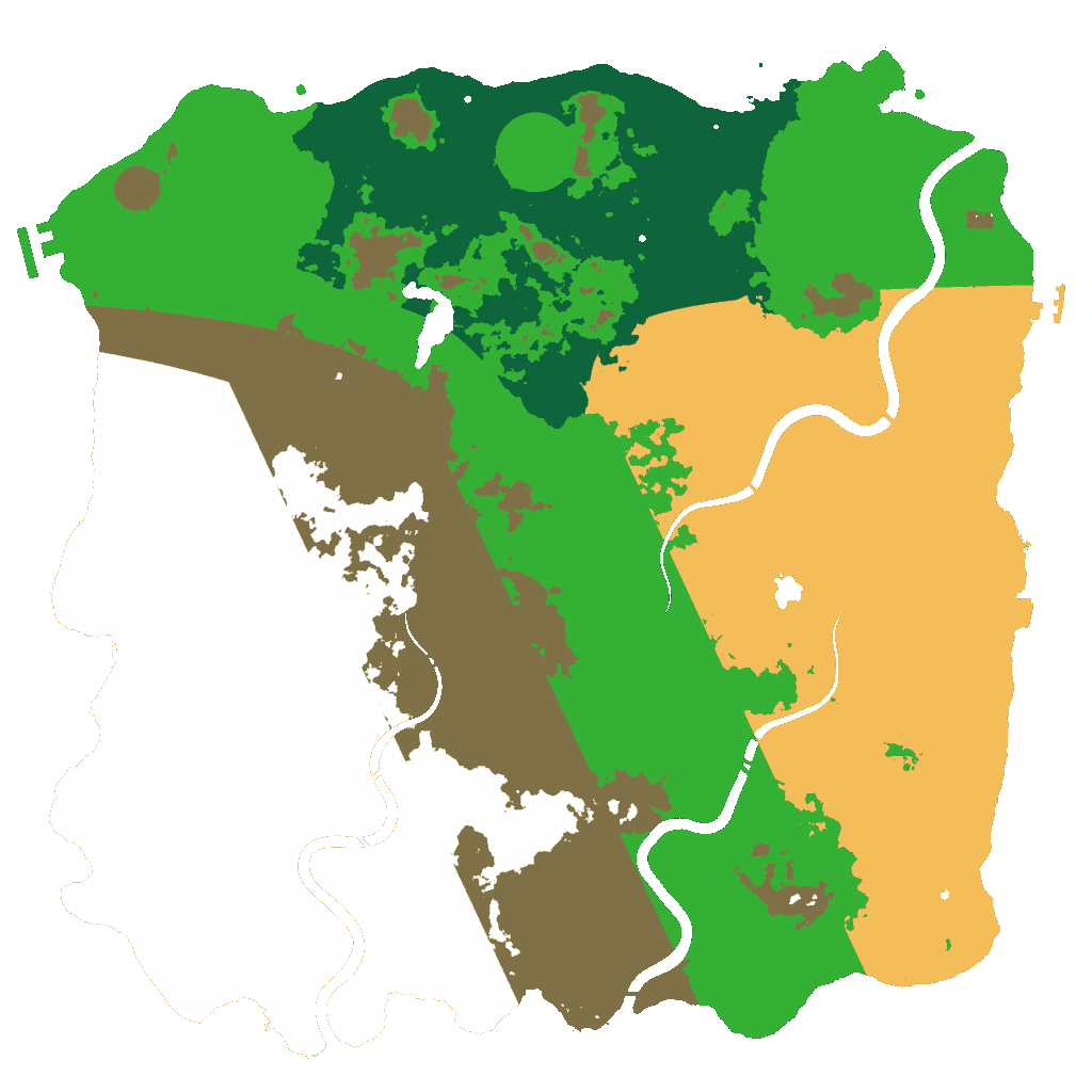 Biome Rust Map: Custom Map