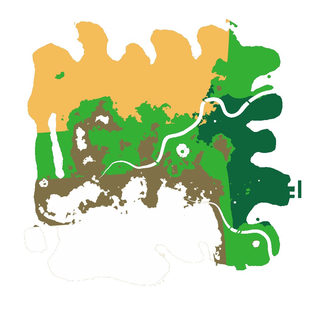 Biome Rust Map: Custom Map