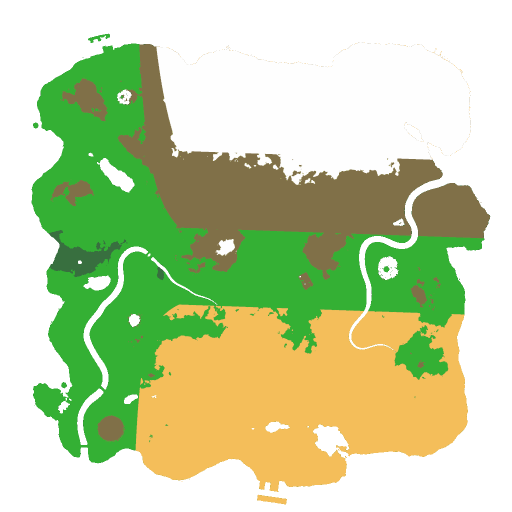 Biome Rust Map: Custom Map
