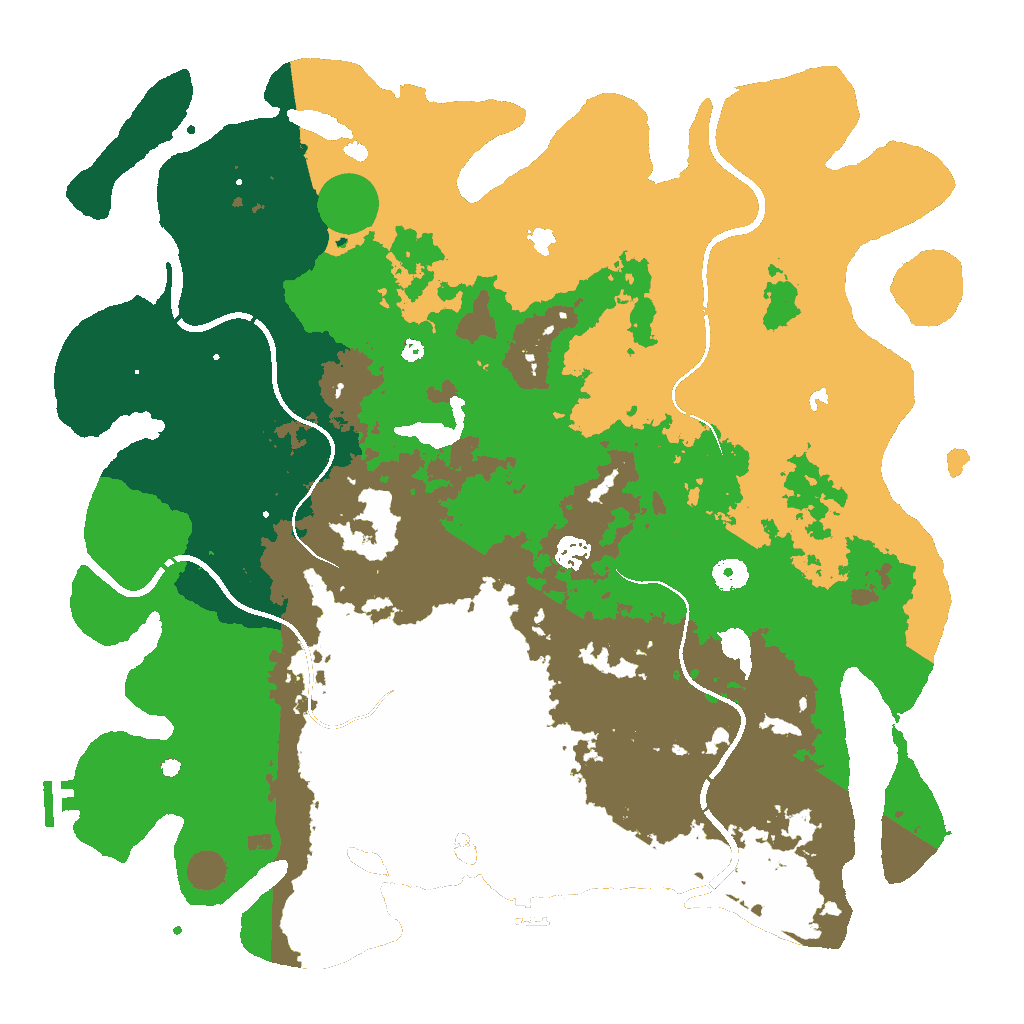 Biome Rust Map: Custom Map