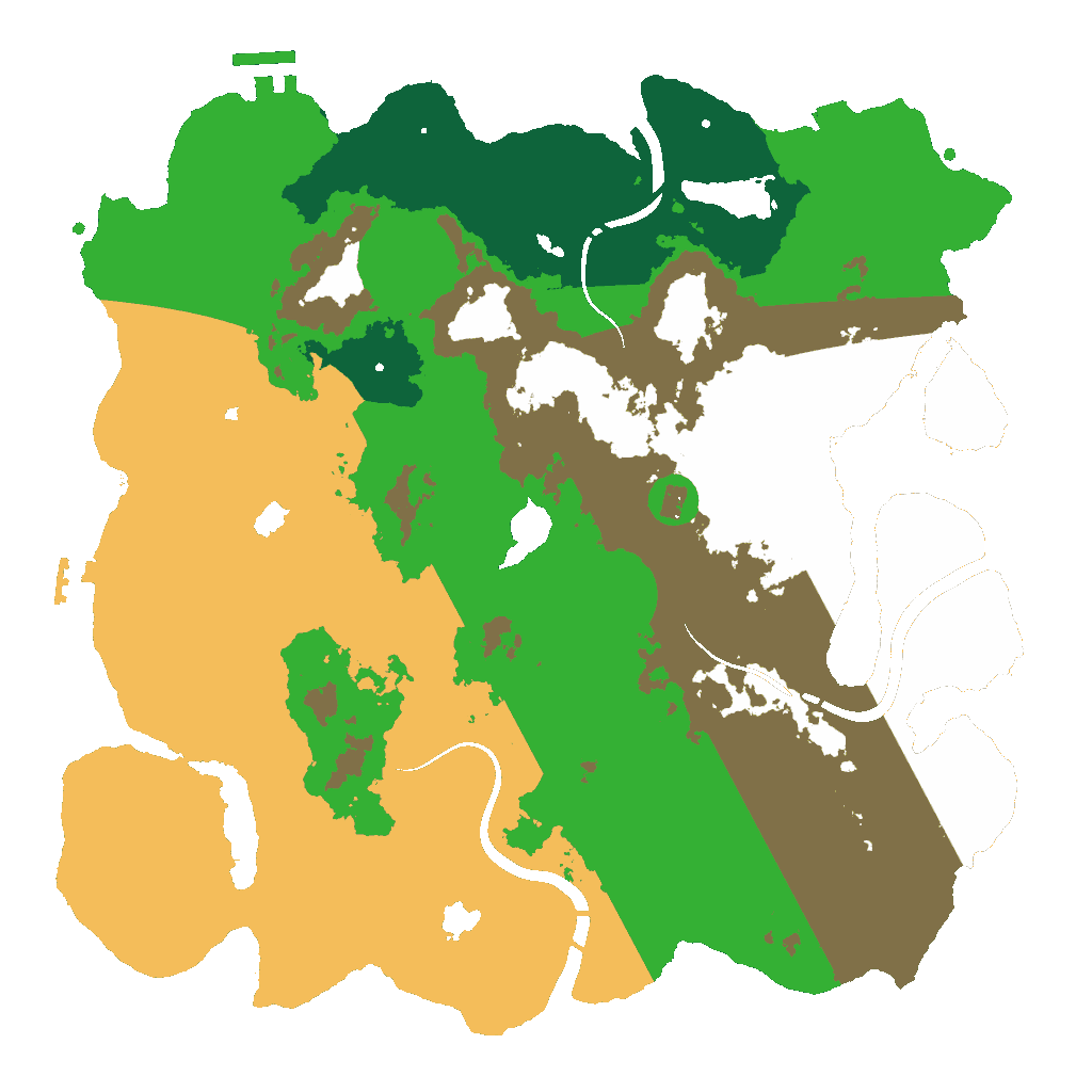 Biome Rust Map: Custom Map